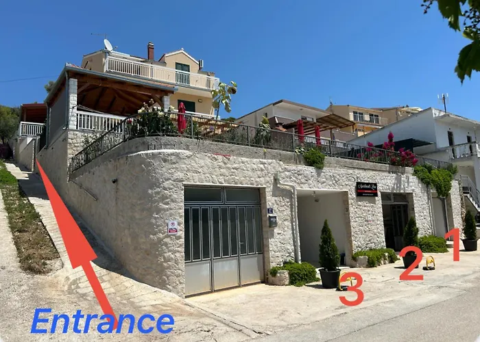 Sea View With Heated Infinity Swimming Pool Appartement *